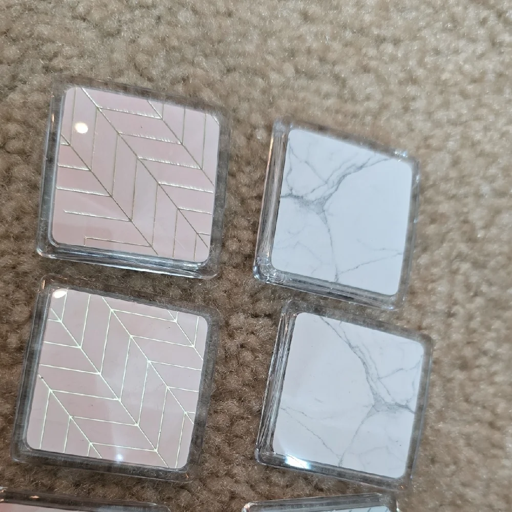 Set of 8 Decorative Square Magnets